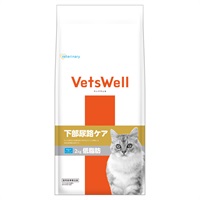 ベッツウェル 猫用食事療法食 下部尿路ケア 低脂肪 Vets Well マルカン(2kg)