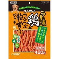 ゴン太のうま味鶏とつぶつぶ軟骨入りジャーキー 緑黄色野菜入り