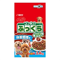 ゴン太のふっくらソフト 体重管理用 2.4kg サンライズ SUNRISE マルカン(2.4kg)