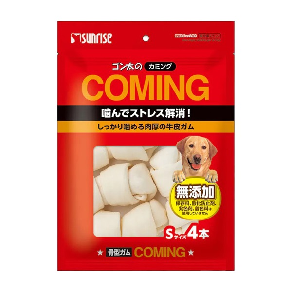 ゴン太のカミング 骨型ガム Sサイズ 4本 マルカン | イオンスタイル