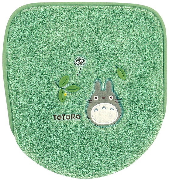 【coron】センコー となりのトトロ もりのかぜ ふたカバー 3点セット センコー となりのトトロ 森の風 兼用フタカバー グリーン | イオン