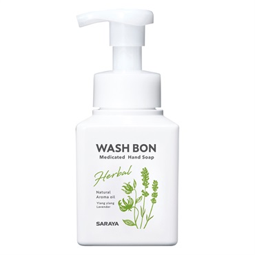 ウォシュボン ハーバル 薬用 ハンドソープ 本体 310ml ウォシュボン WASH BON サラヤ 【医薬部外品】