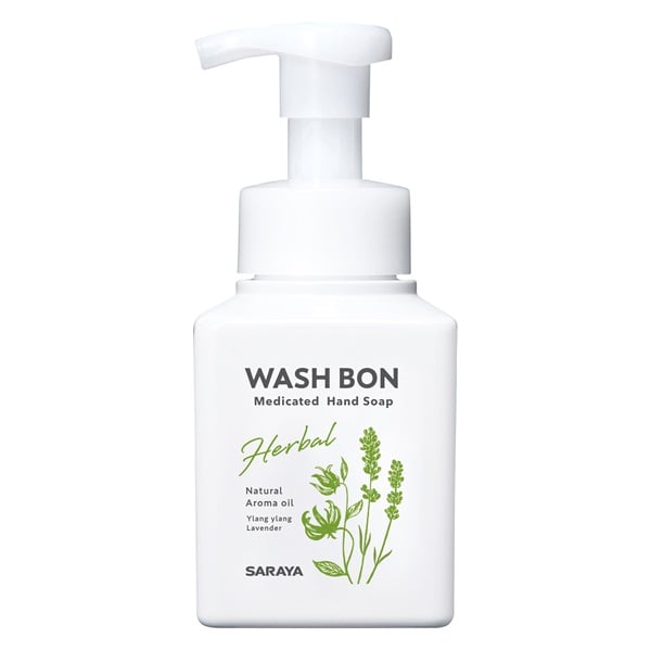 ウォシュボン ハーバル 薬用 ハンドソープ 本体 310ml ウォシュボン WASH BON サラヤ 【医薬部外品】(310ml)