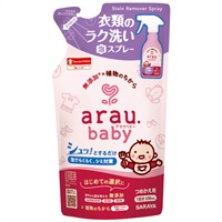 アラウ.ベビー 衣類のラク洗い泡スプレー 詰替 230ml 洗濯用石けん(4973512259715)