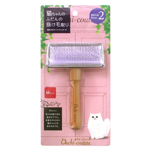 おウチクチュール 猫用 玉付き ソフトスリッカー M 1個 スーパーキャット(1個)