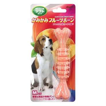 かみかみ フルーツボーン ピーチ M パピー・シニア用ソフトタイプ DM‐451 スーパーキャット