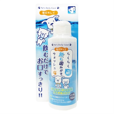 らくらく 飲む歯みがきウォッシュ 150ml CS‐60 スーパーキャット