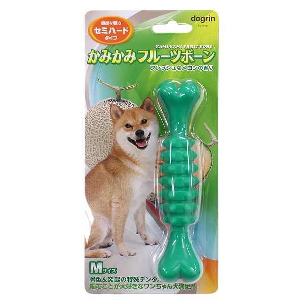 かみかみ フルーツボーン メロン セミハードタイプ M スーパーキャット(M)
