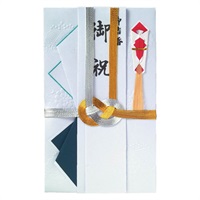 ご祝儀袋 特中 金銀10本 青(ｽ-0731)