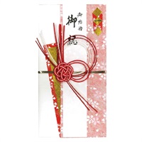 ご祝儀袋 創作飾り 和模様(紅)
