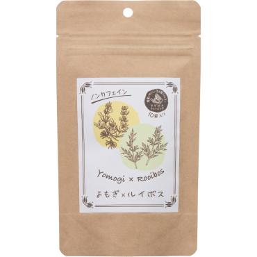 ゼンヤクノー よもぎ×ルイボス茶 10袋入 ノンカフェイン ティーバッグ