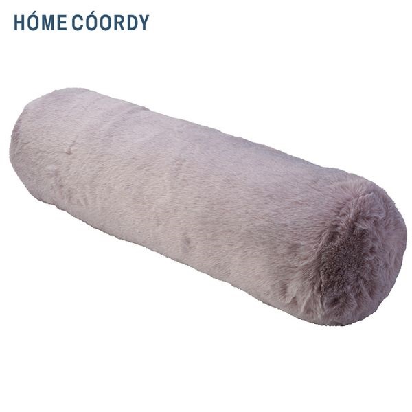 ホームコーディ フェイクファーボルスタークッション | イオン