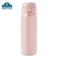 ホームコーディ　ワンタッチマグボトル　水筒　マグボトル(ペールピンク-500mL)