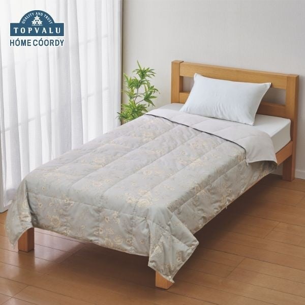 ホームコーディ カバーなしでも使える洗える羽毛肌掛ふとん