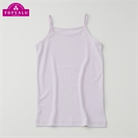 ピースフィットクール キャミソール トップバリュ キッズ 女の子 100cm-160cm(パープル-100cm)