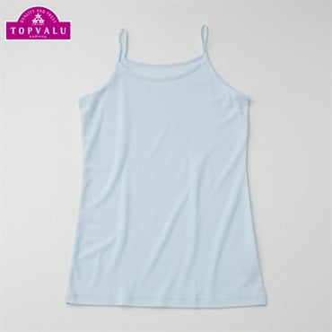 ピースフィットクール キャミソール トップバリュ キッズ 女の子 100cm-160cm(サックス-140cm)