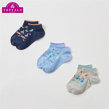 スニーカーインソックス3足組 男の子 トップバリュ キッズ 16