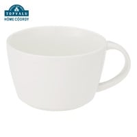 ホームコーディ　スープマグ 400mL　白磁(400mL)