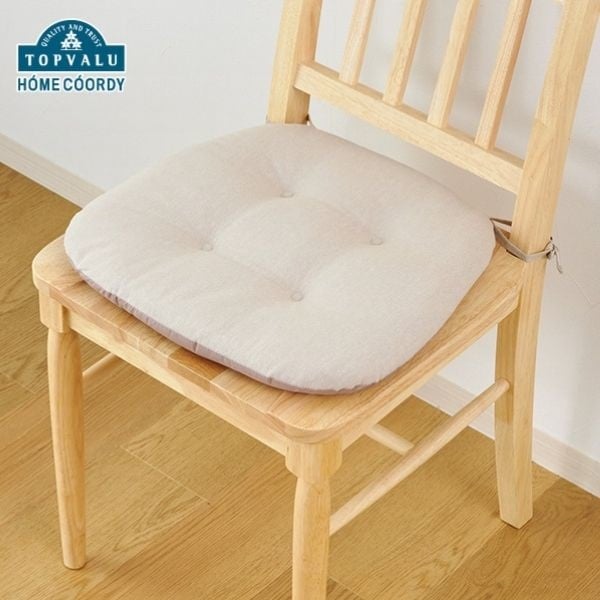 ホームコーディ　Reナチュラル　馬蹄クッション(ベージュ)