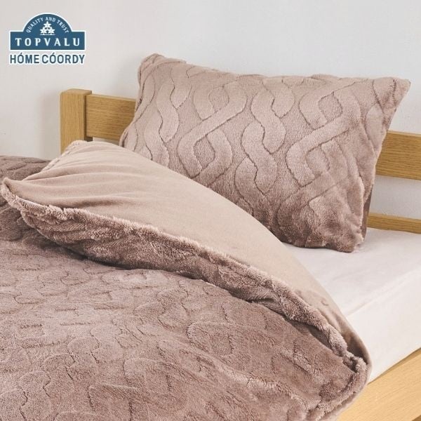 ホームコーディ　なめらかな肌ざわりのまくらカバー