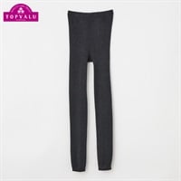 コットンミックス レギンス10分丈 男の子 女の子 トップバリュ キッズ 105cm-150cm(チャコ－ルグレ－-105cm)