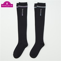 オーバーニーソックス2足組 女の子 トップバリュ キッズ 19-24cm