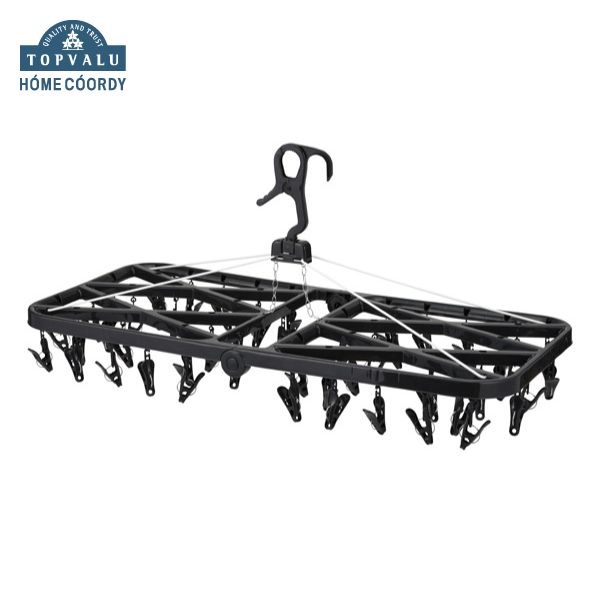 Ma Kandiさん専用 ホームコーディ つまみやすいピンチの大型角ハンガー 50ピンチ