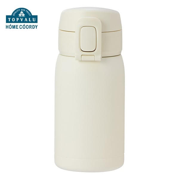 ホームコーディ　ワンタッチマグボトル　水筒　マグボトル(アイボリー-300mL)