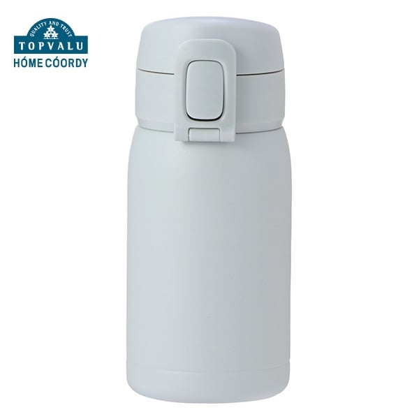 ホームコーディ　ワンタッチマグボトル　水筒　マグボトル(グレー-300mL)