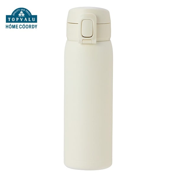ホームコーディ　ワンタッチマグボトル　水筒　マグボトル(アイボリー-500mL)