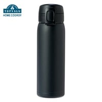 ホームコーディ　ワンタッチマグボトル　水筒　マグボトル(ブラック-500mL)