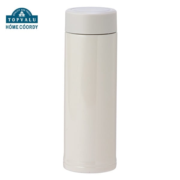 ホームコーディ　シンプルマグボトル　水筒　マグボトル(グレージュ-300mL)