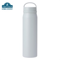 ホームコーディ　テフロン™加工ハンドル付きマグボトル(グレー-800mL)