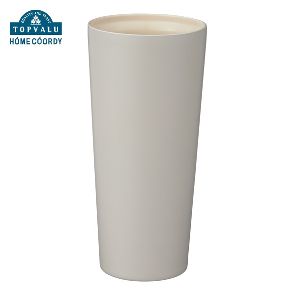 ホームコーディ　セラミック加工ステンレスタンブラー(グレージュ-430mL)