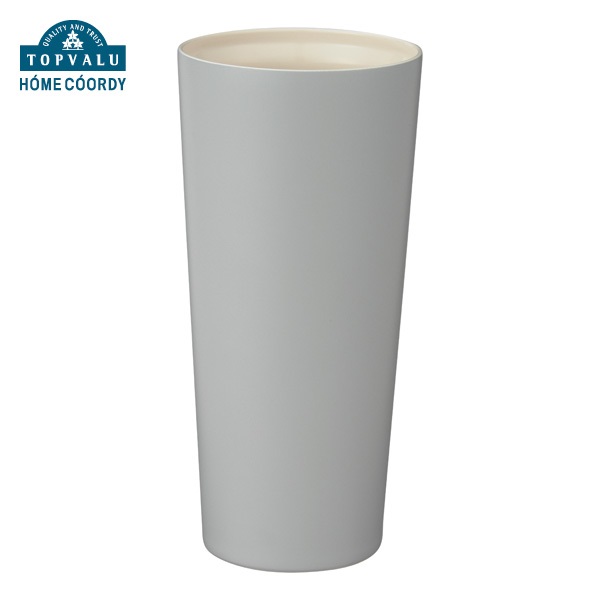 ホームコーディ　セラミック加工ステンレスタンブラー(グレー-430mL)