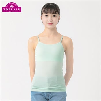 ピースフィット クール GIRLS カップ付きキャミソール 女の子 トップバリュ キッズ 140cm-165cm(ミント-140cm)