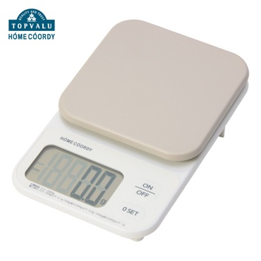 ホームコーディ　0.1g単位ではかれるデジタルスケール　2kg(2kg)