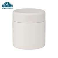 ホームコーディ　食洗機対応シンプルフードジャー(グレージュ-200mL)