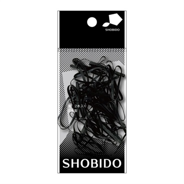 ヘアゴム No.246 からまないゴム L BK 30個 粧美堂 SHOBIDO 粧美堂 | イオンスタイル