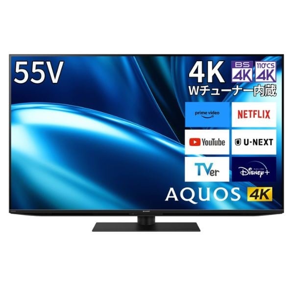 シャープ 55v型4K 有機ELテレビ AQUOS 4T-C55GQ3【標準配送料2000円＋