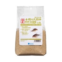 国産水槽の砂 川砂 1.0L Suisaku 水作 | イオンスタイル