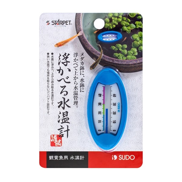 スターペット 浮かべる水温計 1個 STARPET スドー(1個)
