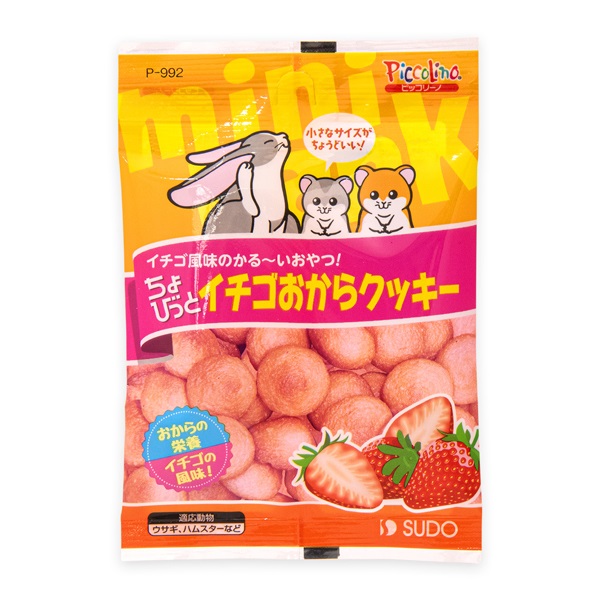 ピッコリーノ ちょびっと イチゴおからクッキー 10g PiccoLino