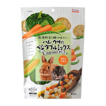 ピッコリーノ ハム･ウサのベジタブルミックス 55g Piccolino スドー