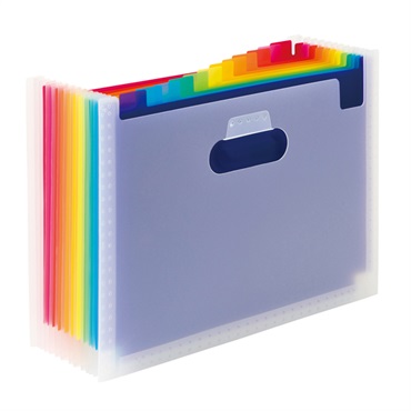 アドワン レインボードキュメントスタンド クリア A4 | イオン