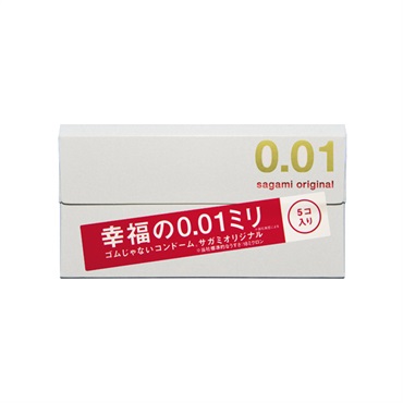 サガミオリジナル 0.01 5個入り 相模ゴム工業