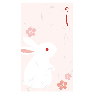 のし袋縁起もん 五型 兎