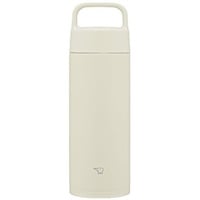 象印　食洗器対応　シームレス　ステンレスマグ　SM-RS50/65　水筒　マグボトル(エクリュ-0.5L)