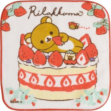 リラックマ プチタオル 4974413707794 ランチグッズ ハンカチ タオル