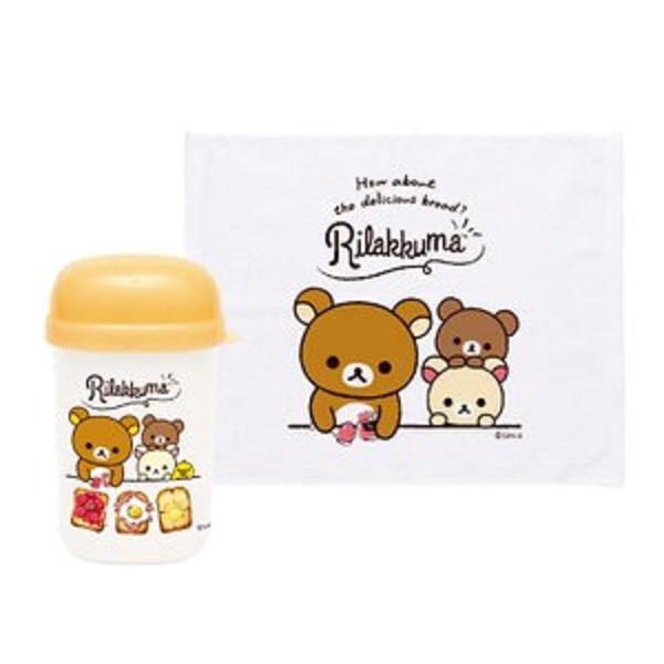 ご当地リラックマ　セット売り リラックマ おしぼりセット 4974413724296 サンエックス ランチグッズ